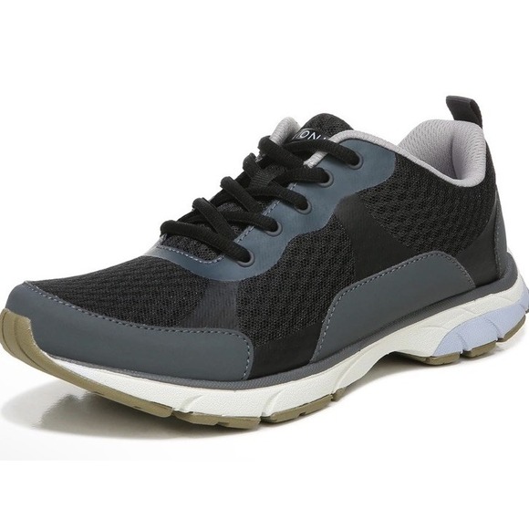 Vionic Dashell Black Walking Shoes Women's 7 Wide Confort Sneaker Arch Support - Picture 1 of 7